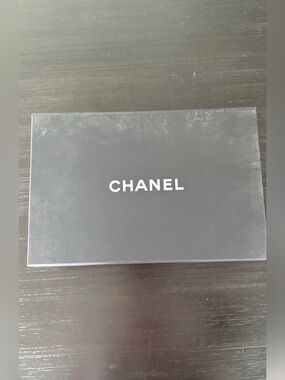 CHANEL Black Box with White Lettering